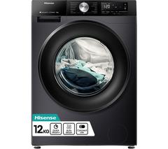HISENSE 3S Series WF3S1243BB3 WiFi-enabled 12 kg 1400 Spin Washing Machine - Black