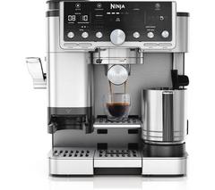NINJA Luxe Cafe Pro Series ES701UK Bean to Cup Coffee Machine - Silver & Stainless Steel